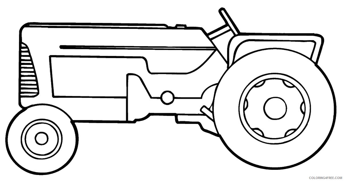 John Deere Tractor Coloring Pages for boys Printable 2020 0488 Coloring4free