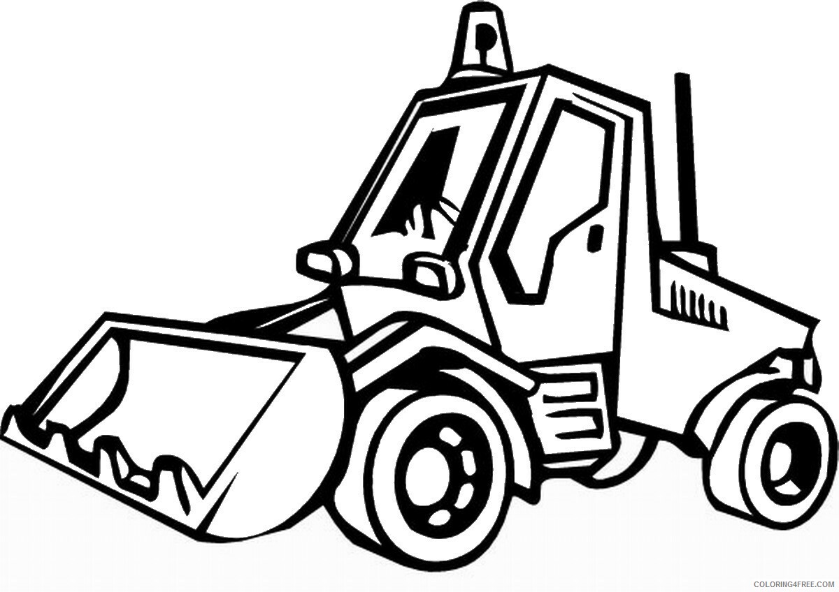 John Deere Tractor Coloring Pages for boys Printable 2020 0491 Coloring4free