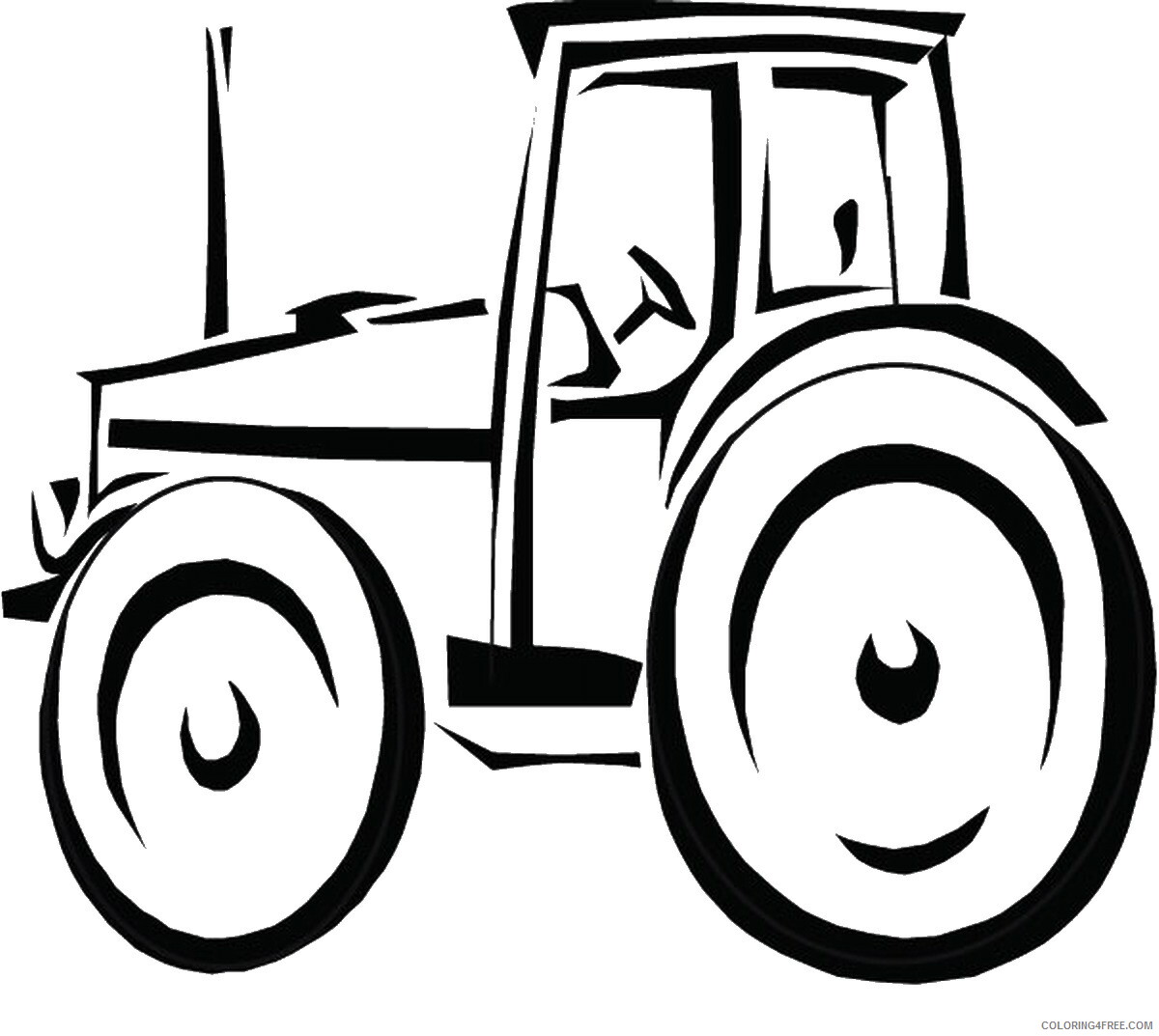 John Deere Tractor Coloring Pages for boys Printable 2020 0492 Coloring4free