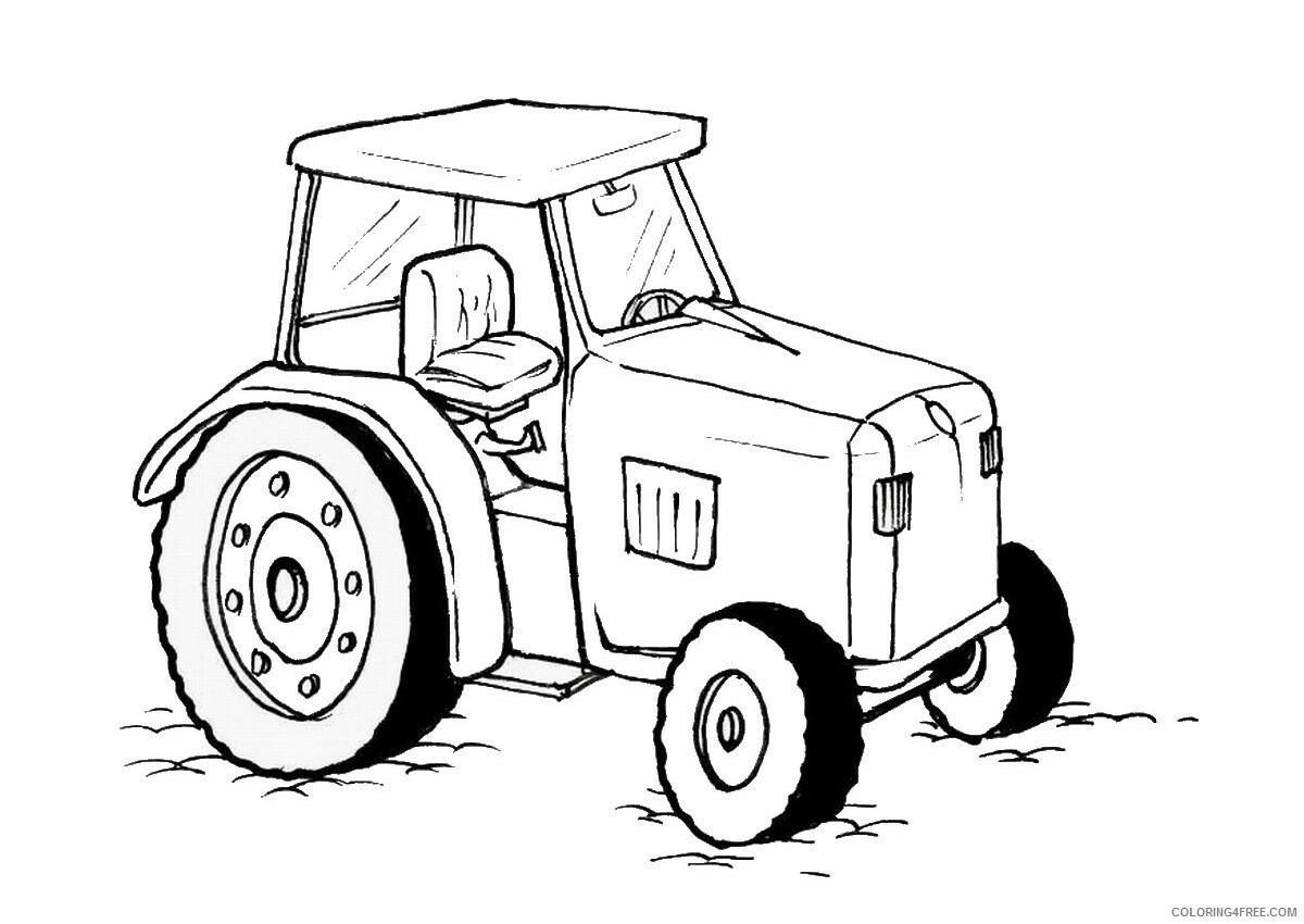 John Deere Tractor Coloring Pages for boys Printable 2020 0494 Coloring4free