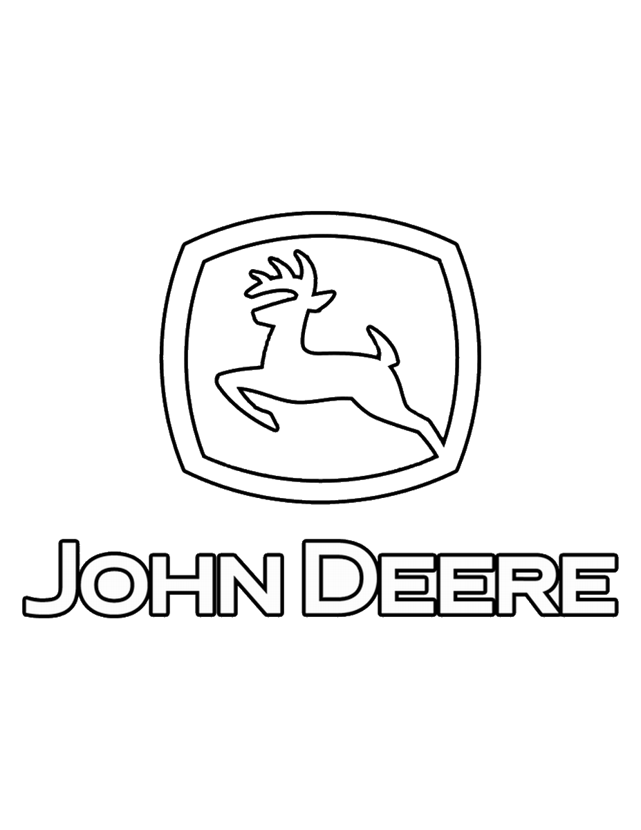 John Deere Tractor Coloring Pages for boys Printable 2020 0495 Coloring4free