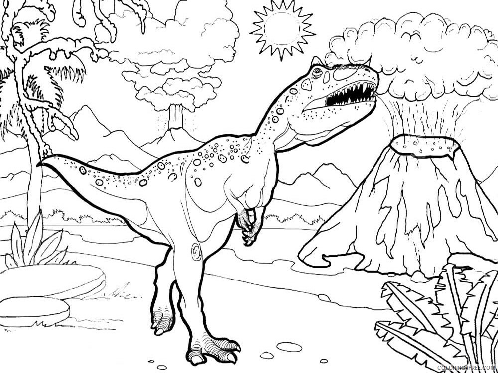 Jurassic World Coloring Pages for boys Jurassic World 4 Printable 2020 0524 Coloring4free