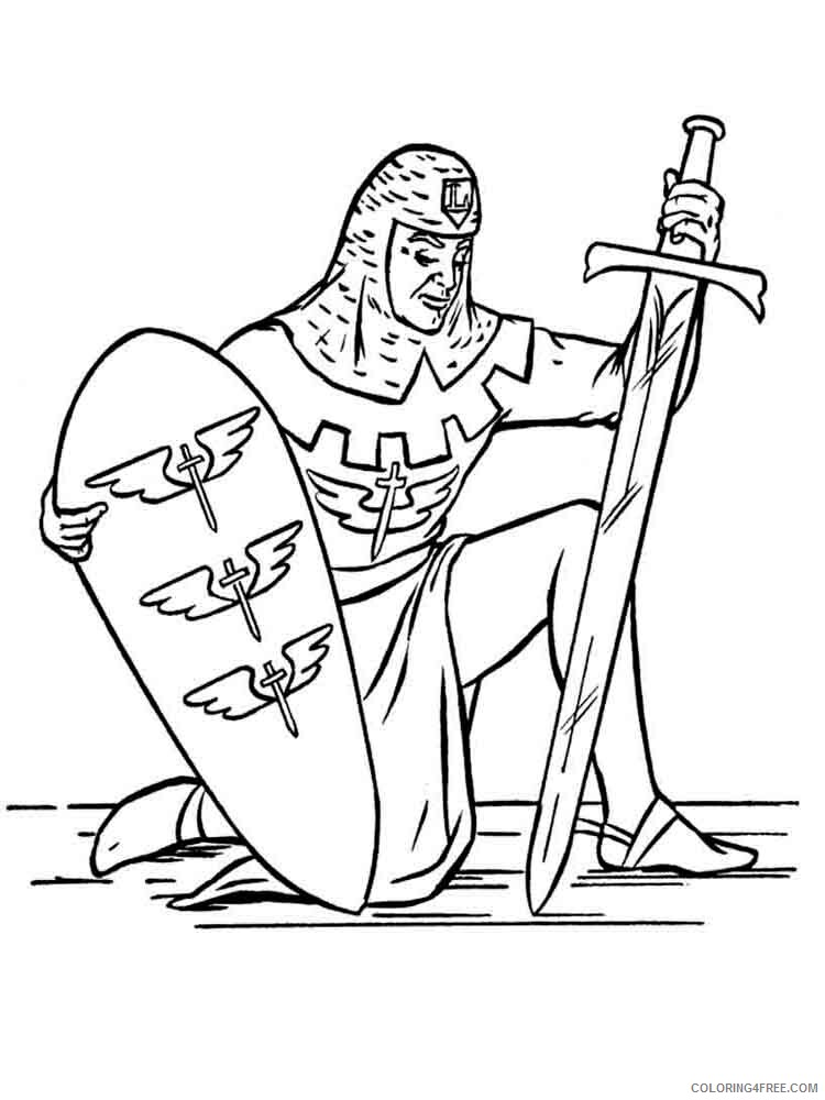 Knights Coloring Pages for boys knights 13 Printable 2020 0557 Coloring4free
