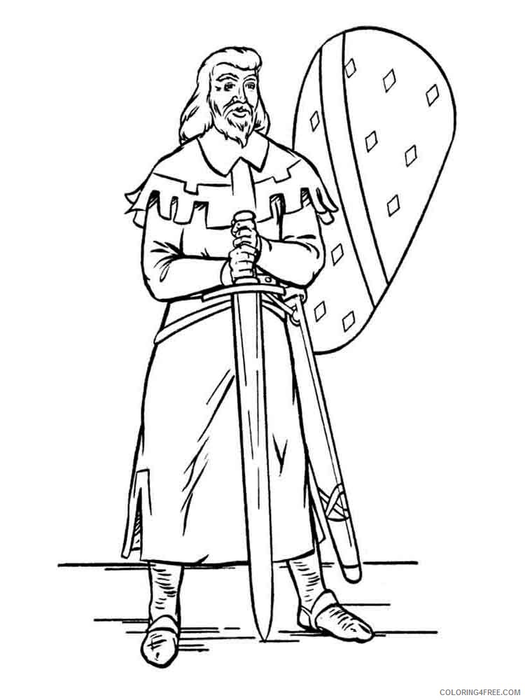 Knights Coloring Pages for boys knights 14 Printable 2020 0558 Coloring4free