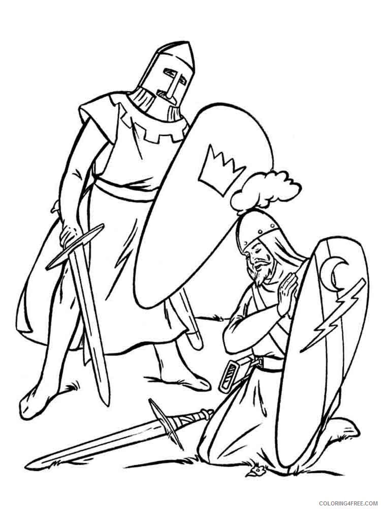Knights Coloring Pages for boys knights 17 Printable 2020 0561 Coloring4free