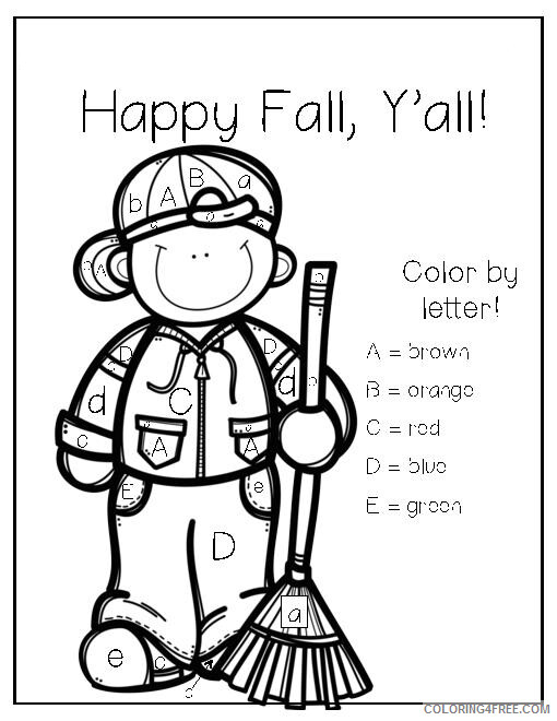 Letter Coloring Pages Educational Color By Letters Printable 2020 1596 Coloring4free
