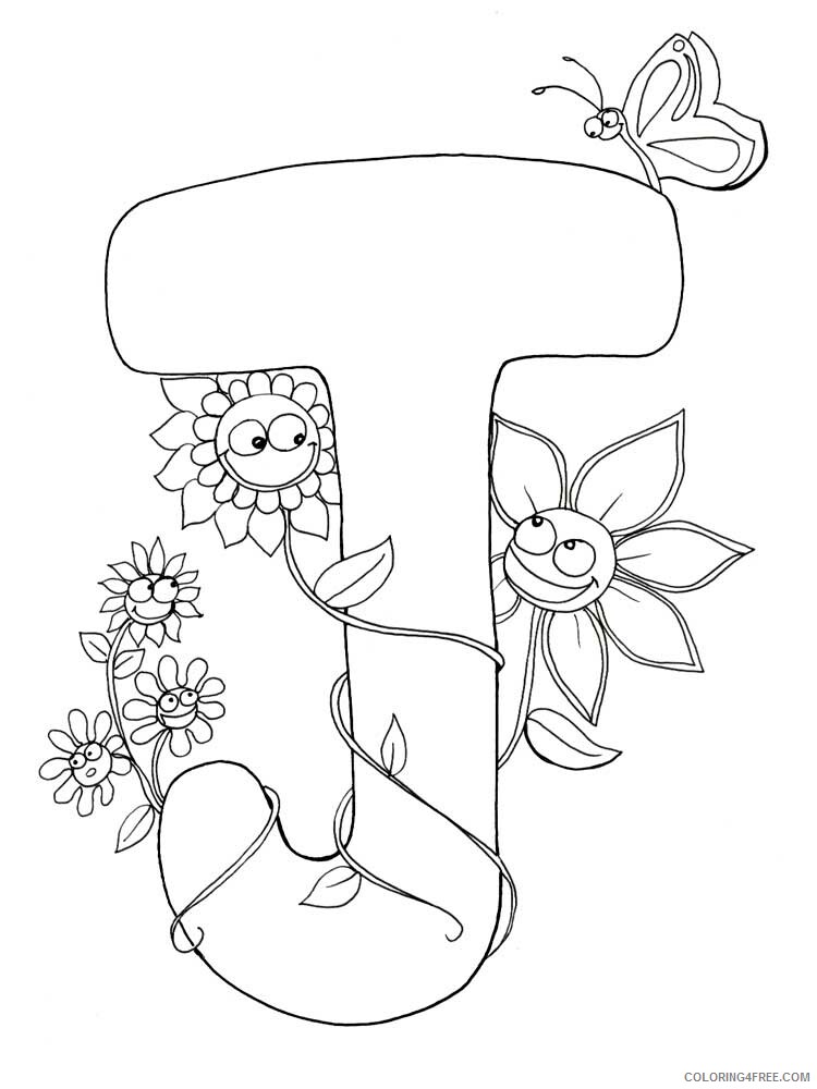 Letter J Coloring Pages Alphabet Educational Letter J of 10 Printable 2020 119 Coloring4free