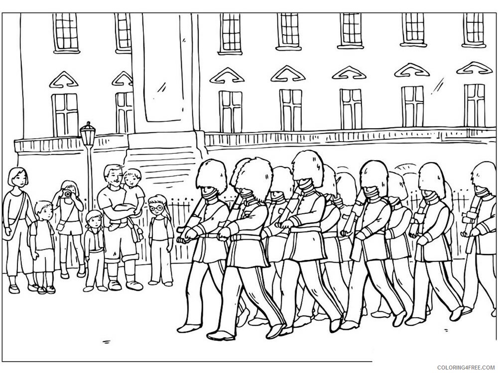 London Coloring Pages Cities Educational London 8 Printable 2020 328 Coloring4free