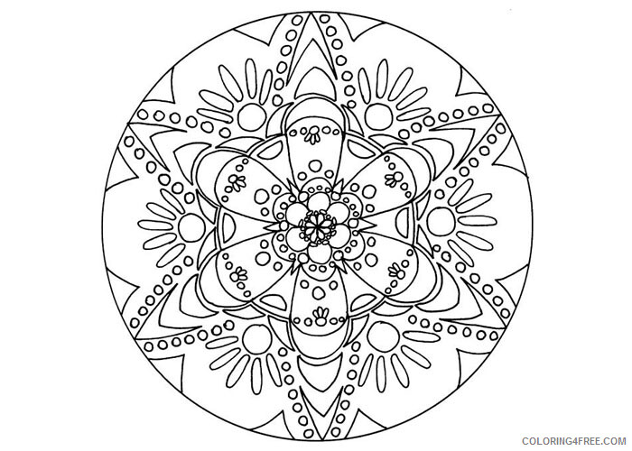Mandala Coloring Pages Adult Mandalas Printable 2020 627 Coloring4free
