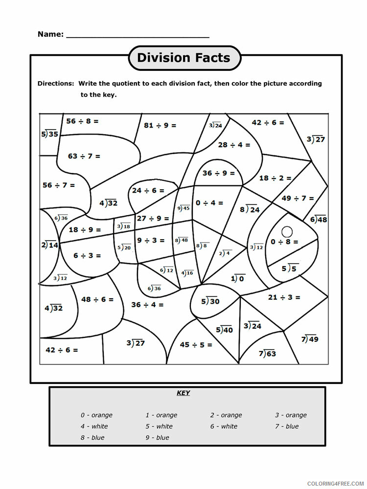 Math Coloring Pages Educational Math 10 Printable 2020 1699 ...