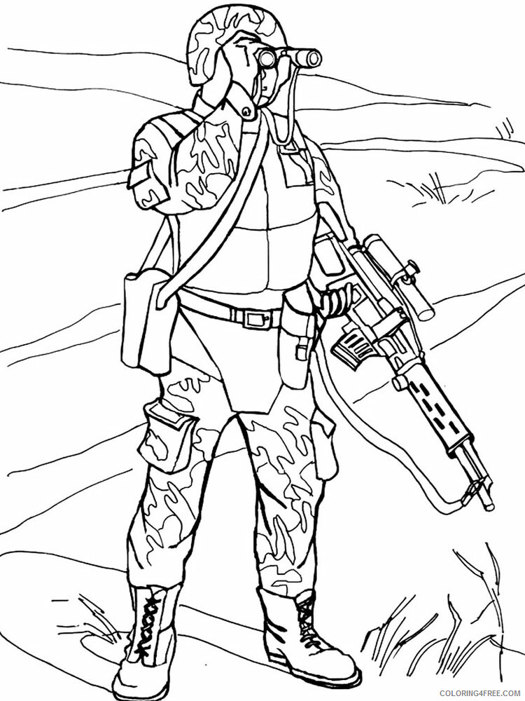 Military Coloring Pages for boys military for boys 25 Printable 2020 0602 Coloring4free