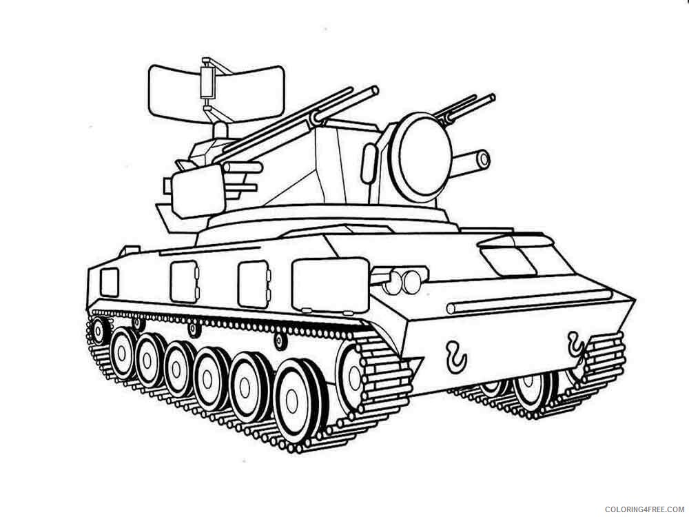 Military Coloring Pages for boys military vehicles 18 Printable 2020 0608 Coloring4free