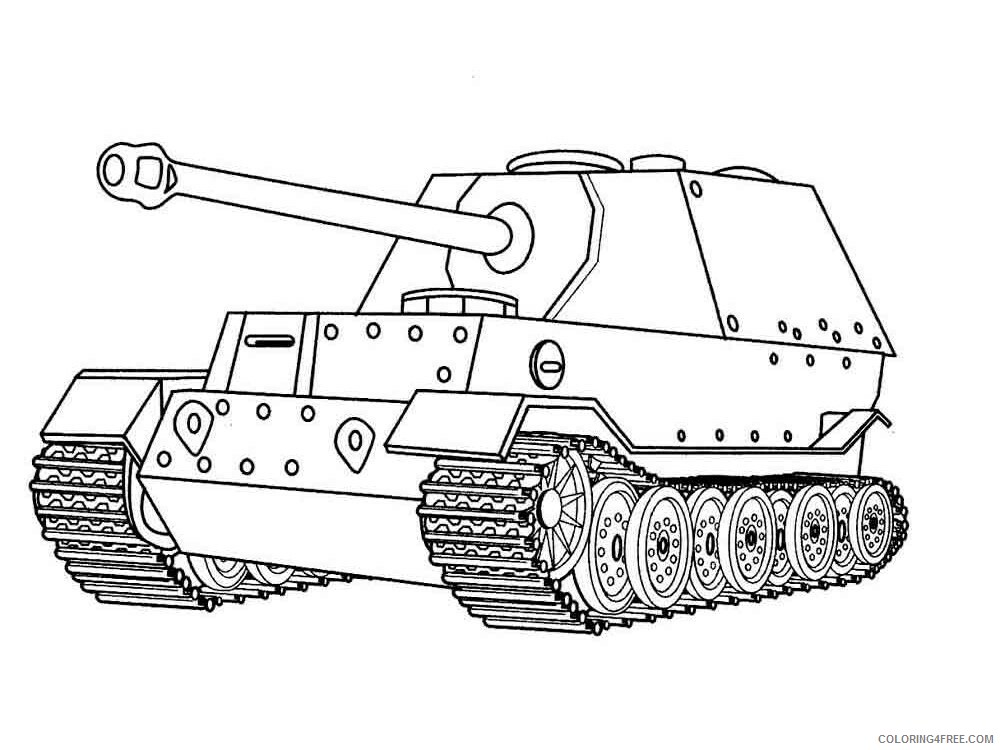 Military Coloring Pages for boys military vehicles 19 Printable 2020 0609 Coloring4free