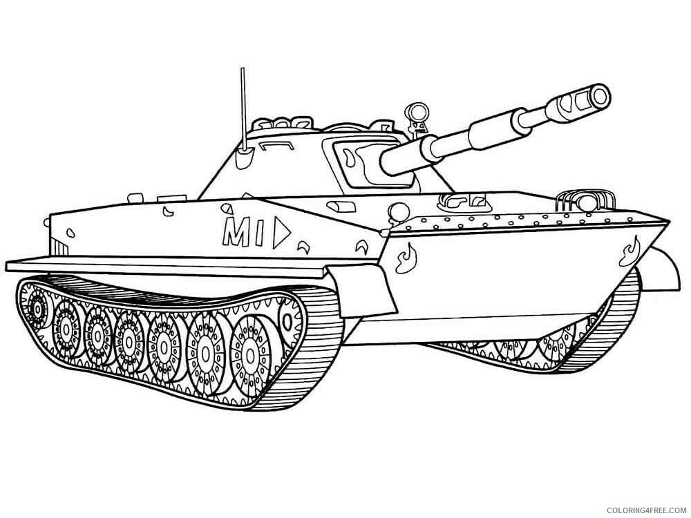 Military Coloring Pages for boys military vehicles 21 Printable 2020 0610 Coloring4free