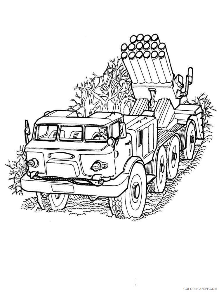 Military Coloring Pages For Boys Military Vehicles 35 Printable 2020 0614 Coloring4free Coloring4free Com