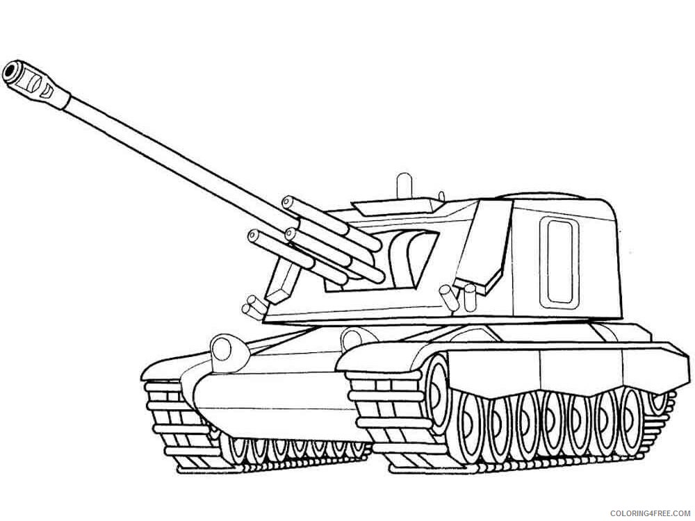 Military Coloring Pages for boys military vehicles 37 Printable 2020 0616 Coloring4free