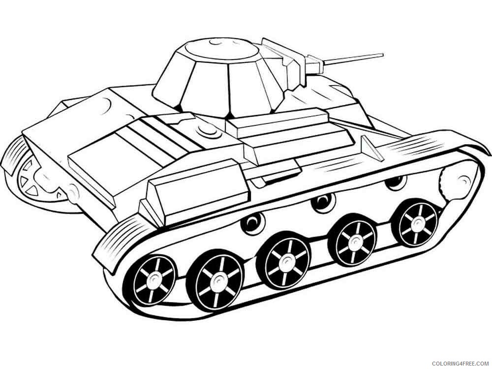 Military Coloring Pages for boys military vehicles 42 Printable 2020 0618 Coloring4free