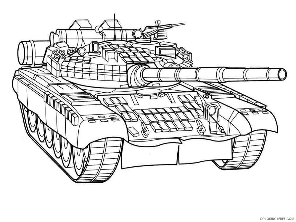 Military Coloring Pages for boys military vehicles 5 Printable 2020 0619 Coloring4free