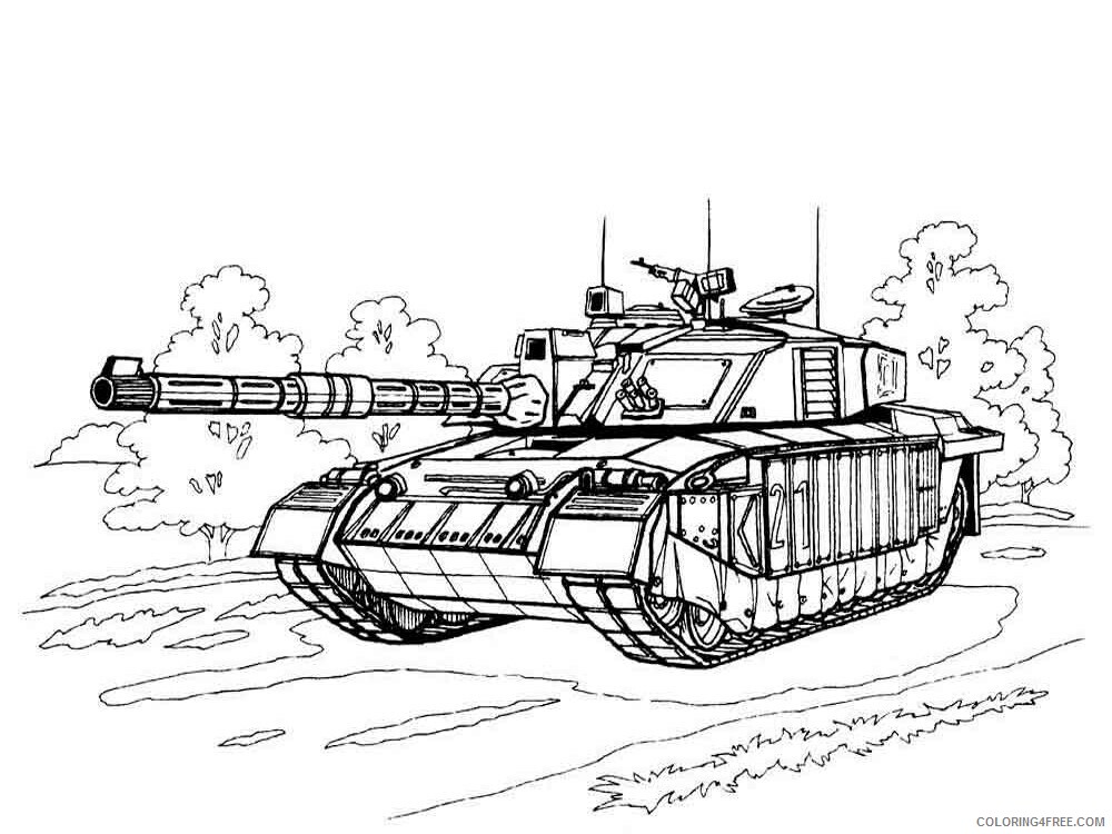 Military Coloring Pages for boys military vehicles 9 Printable 2020 0622 Coloring4free