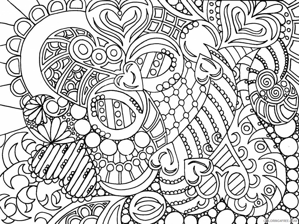Mindfulness Coloring Pages Adult Free Mindfulness Printable 2020 646 Coloring4free