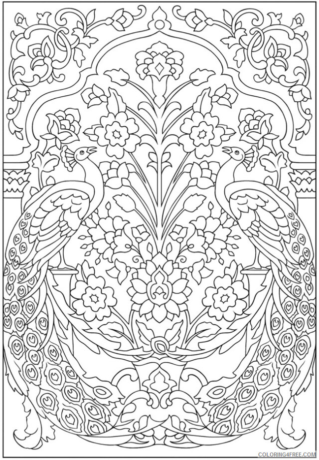 Mindfulness Coloring Pages Adult Mindfulness Design Printable 2020 648 Coloring4free