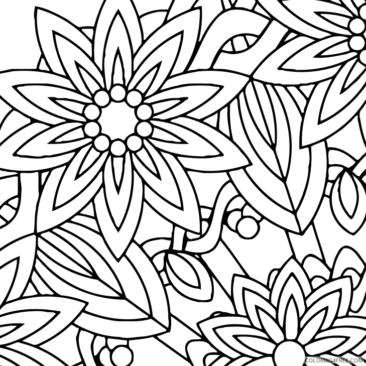 Mindfulness Coloring Pages Adult Print Mindfulness Designs Printable 2020 666 Coloring4free