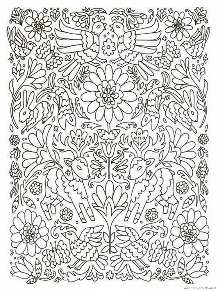 Mindfulness Coloring Pages Adult mindfulness for adults 1 Printable 2020 649 Coloring4free