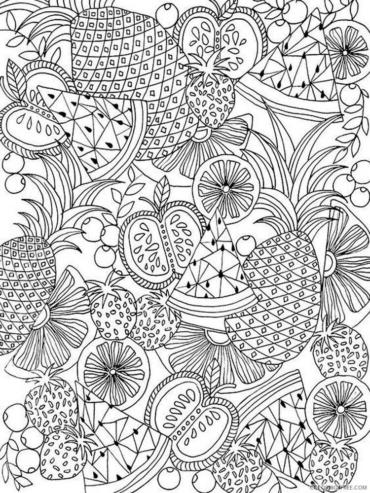 Mindfulness Coloring Pages Adult mindfulness for adults 2 Printable 2020 653 Coloring4free