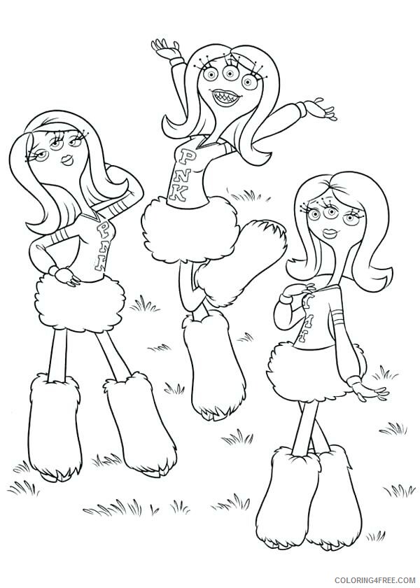 Monster Coloring Pages for boys Carrie Williams Monsters U Printable 2020 0633 Coloring4free