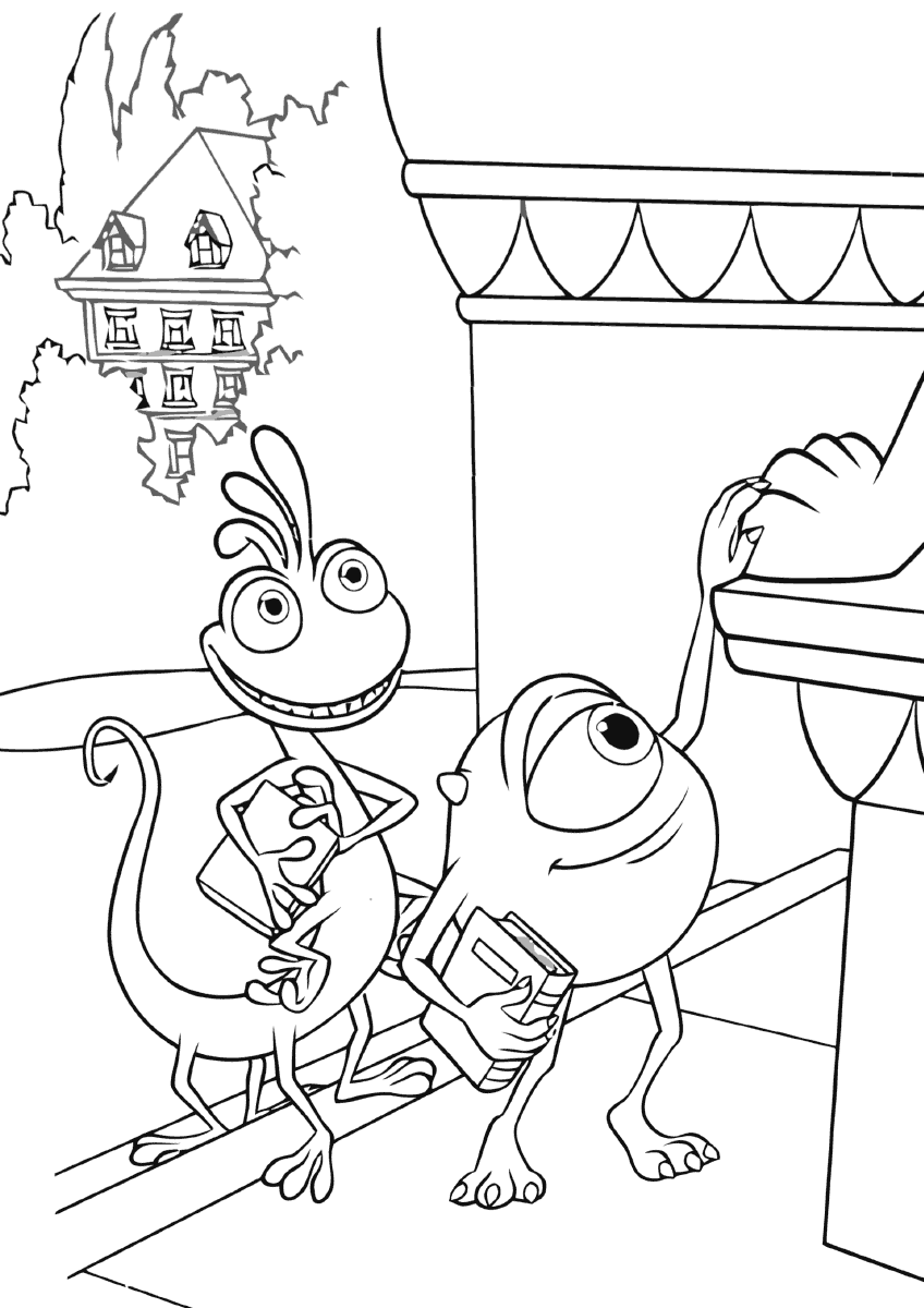 Monster Coloring Pages for boys Monsters U Printable 2020 0657 Coloring4free