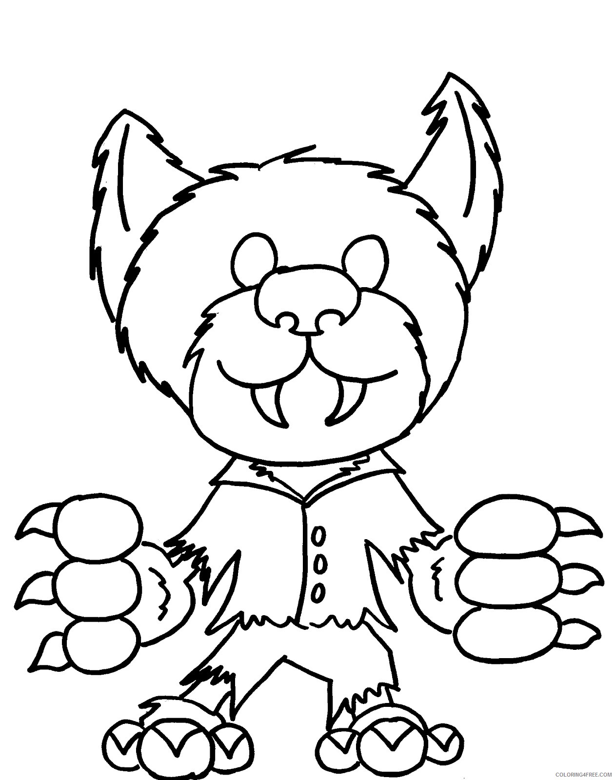 Monster Coloring Pages for boys halloween_monsters Printable 2020 0645 Coloring4free