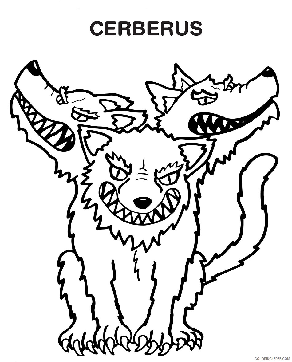 Monster Coloring Pages for boys monster pictures to Printable 2020 0654 Coloring4free