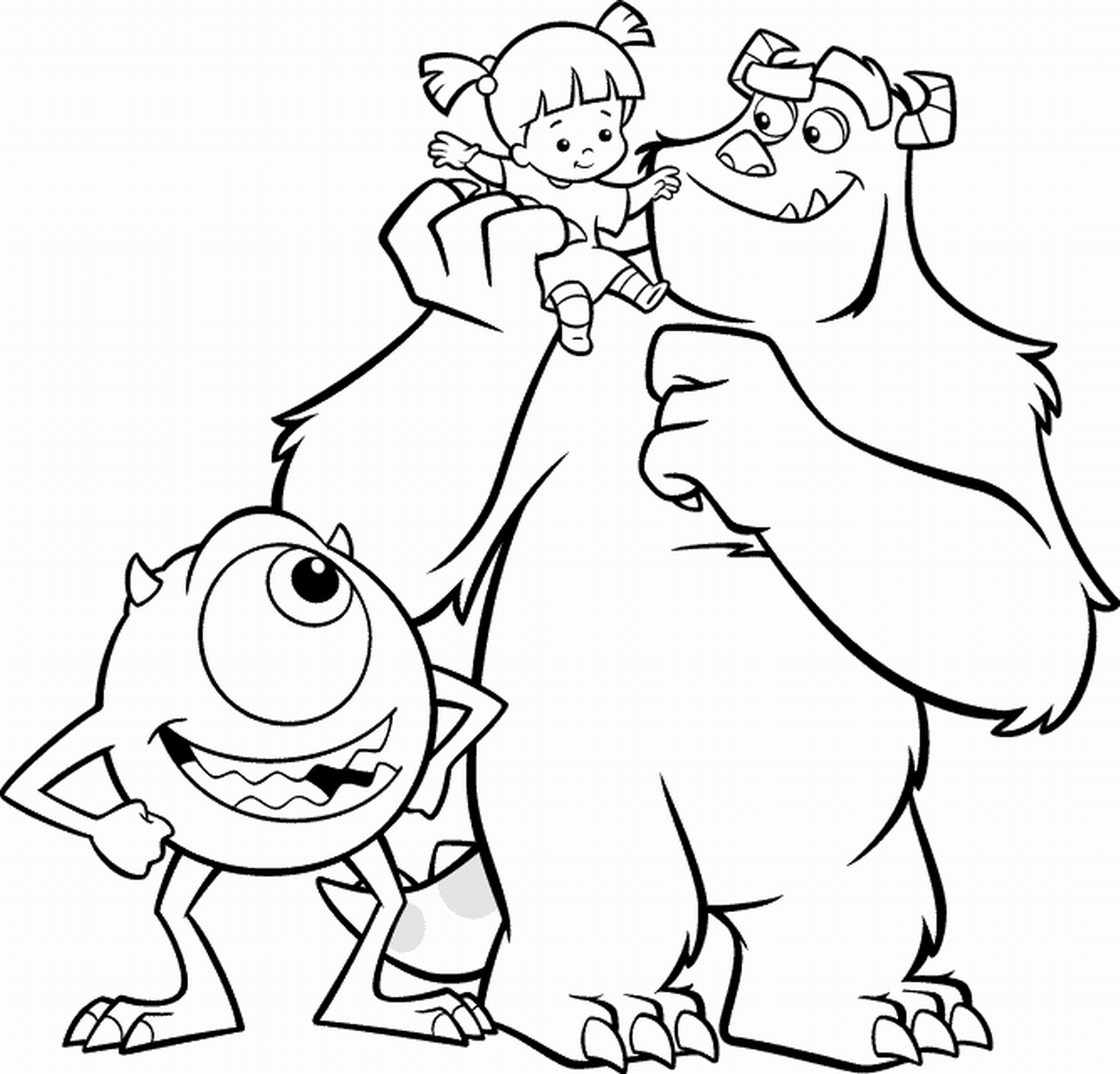 Monster Coloring Pages for boys monsters_cl1 Printable 2020 0655 Coloring4free