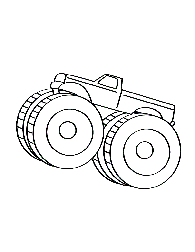 Monster Truck Coloring Pages for boys Printable 2020 0671 Coloring4free