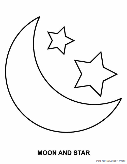 Moon Coloring Pages Educational moon Printable 2020 1733 Coloring4free