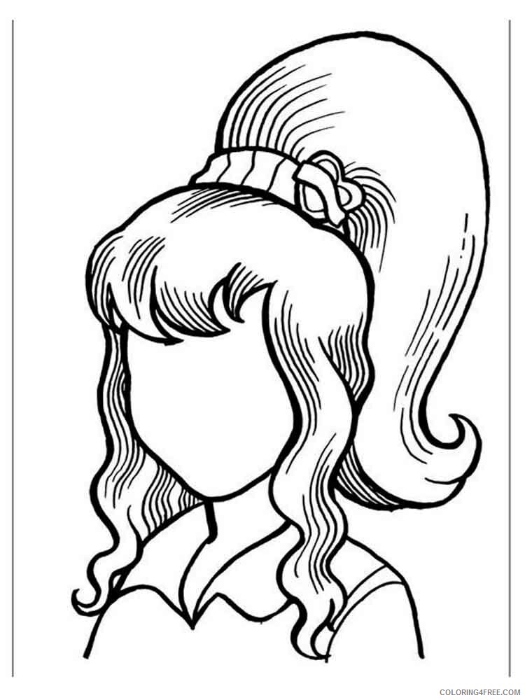 Mother Portrait Coloring Pages Educational educational Printable 2020 1755 Coloring4free