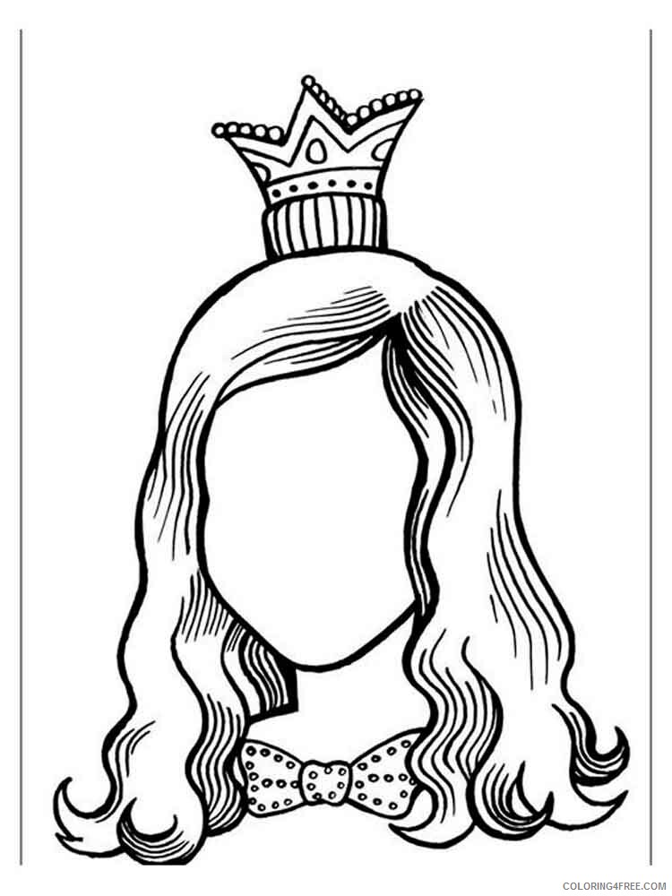 Mother Portrait Coloring Pages Educational educational Printable 2020 1756 Coloring4free