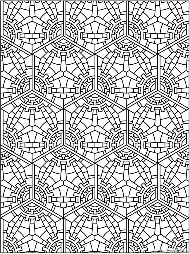 Pattern Coloring Pages Adult Free Pattern Printable 2020 696 Coloring4free