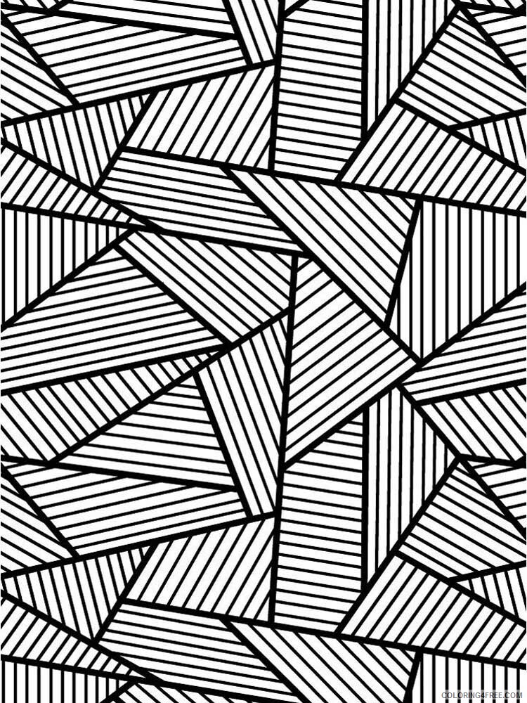 Pattern Coloring Pages Adult pattern for adults 1 Printable 2020 700 Coloring4free