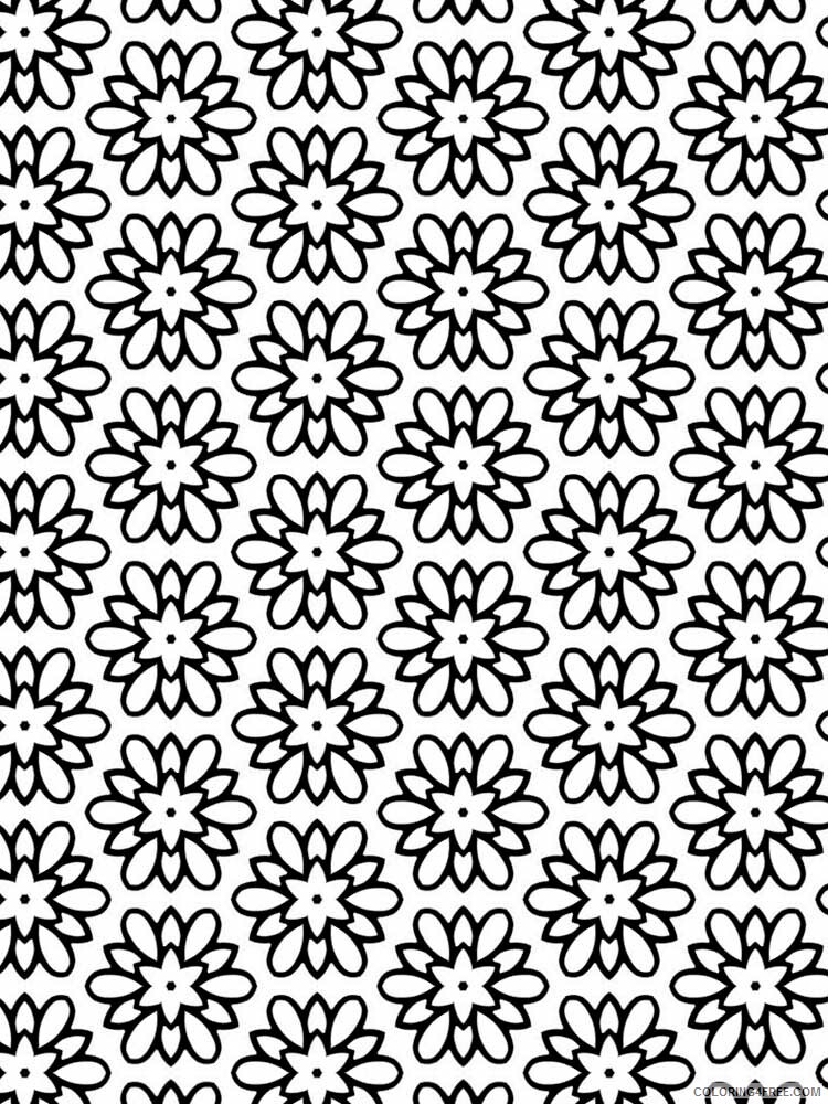 Pattern Coloring Pages Adult pattern for adults 10 Printable 2020 701 Coloring4free