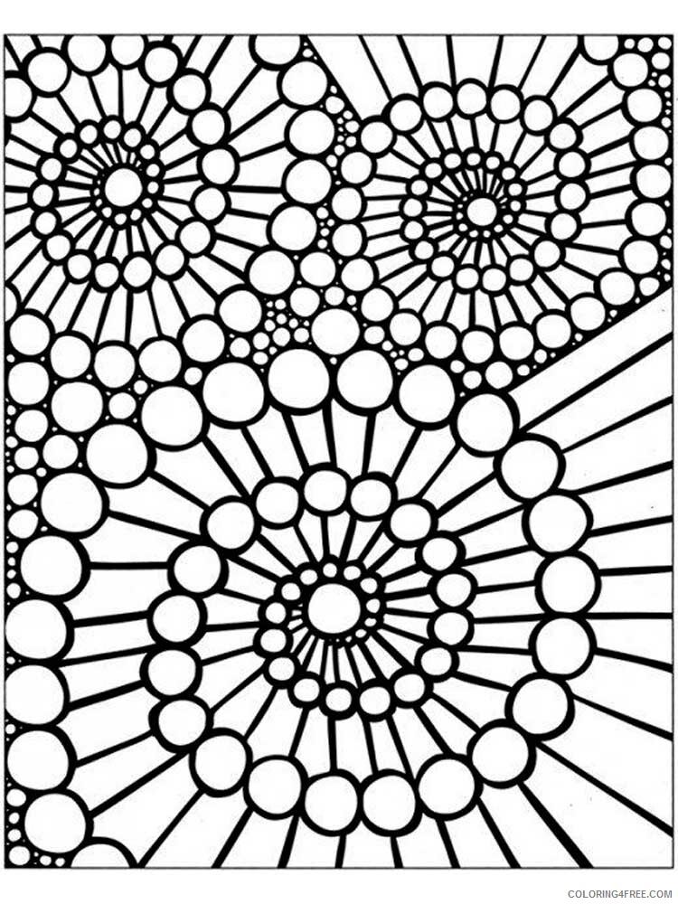 Pattern Coloring Pages Adult pattern for adults 12 Printable 2020 702 Coloring4free