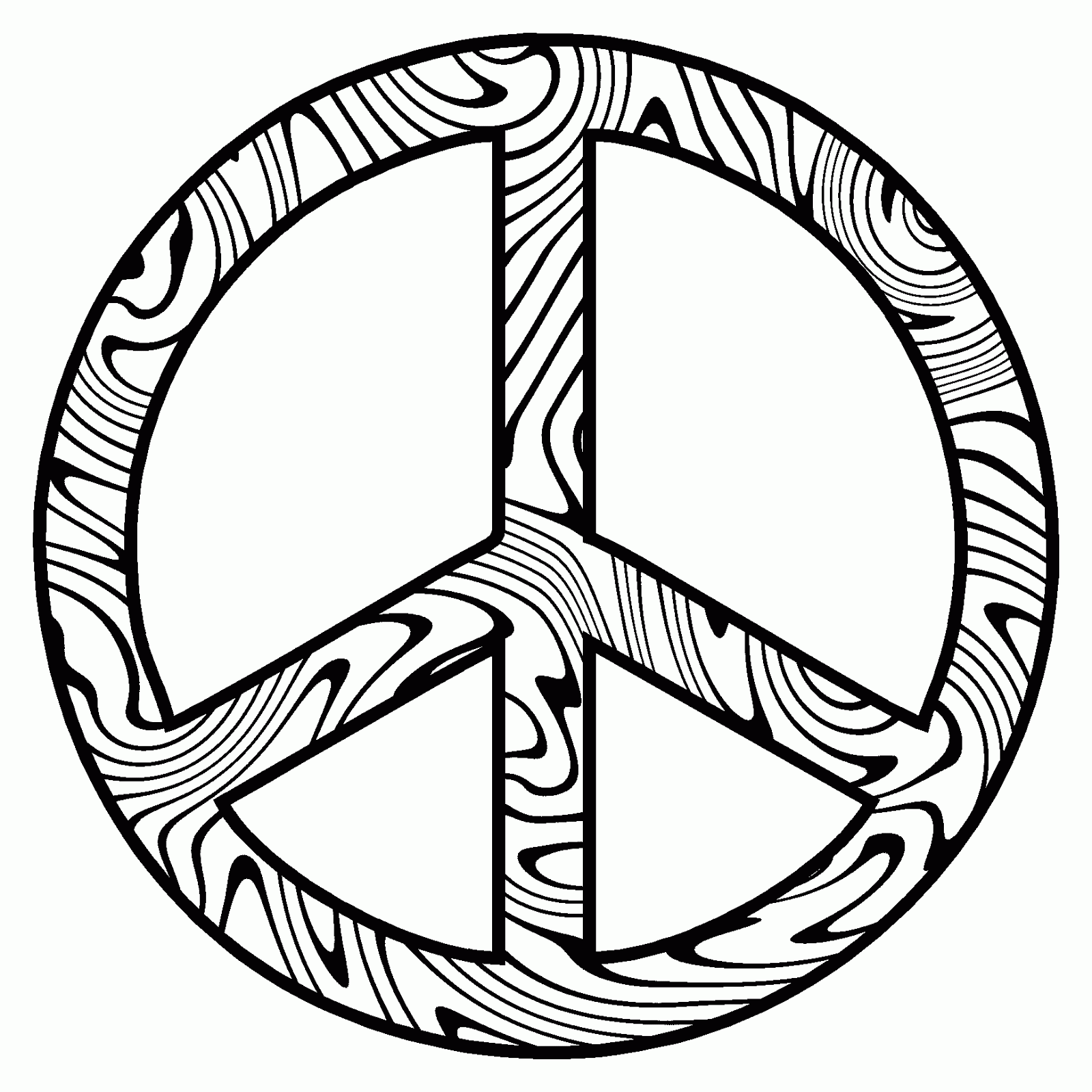 Peace Coloring Pages Adult Peace Printable 2020 720 Coloring4free