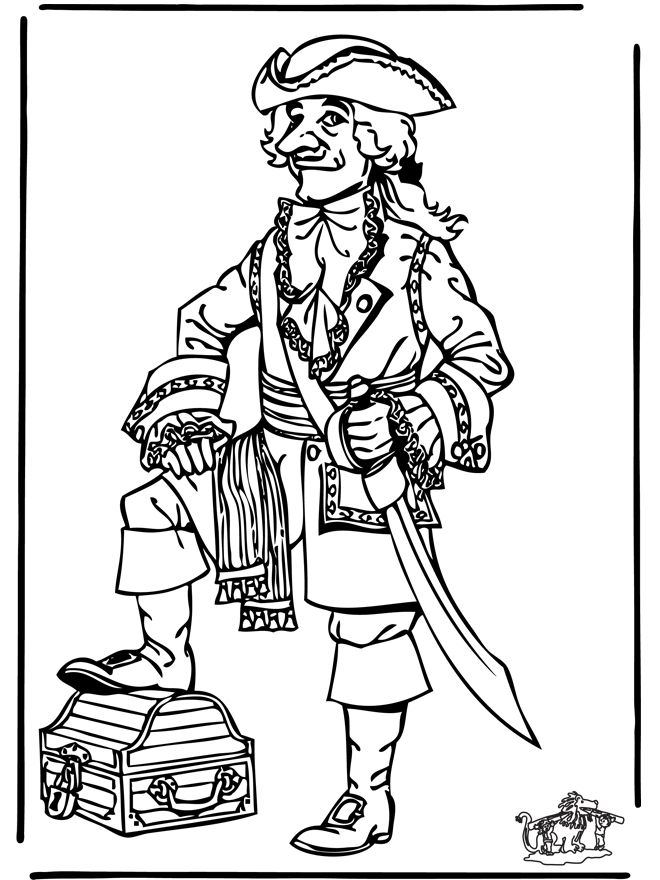 Pirates Coloring Pages for boys Jack and Neverland Pirates Printable 2020 0724 Coloring4free