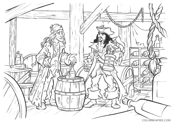 Pirates Coloring Pages for boys Jack and pirate Printable 2020 0725 Coloring4free