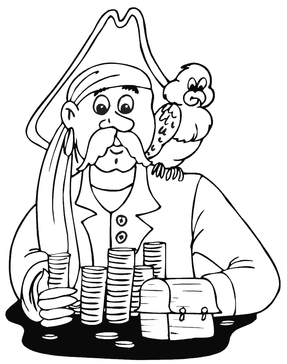 Pirates Coloring Pages for boys piratec63 Printable 2020 0739 Coloring4free