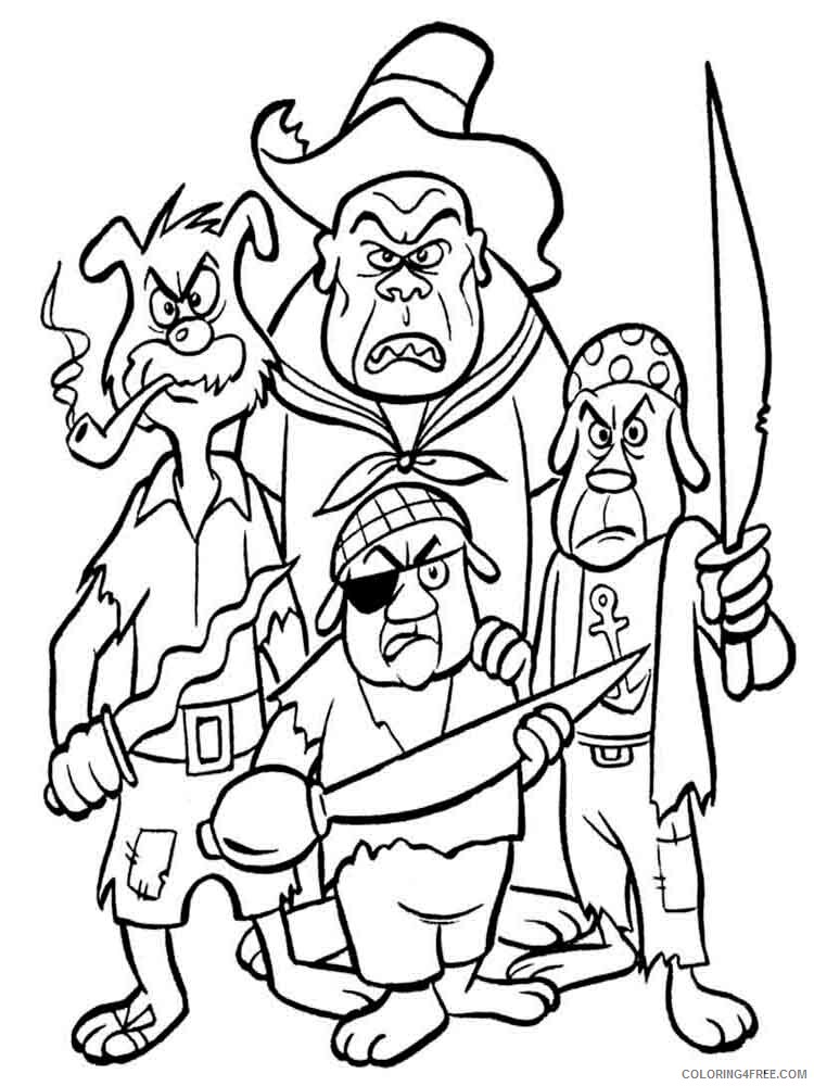 Pirates Coloring Pages for boys pirates 12 Printable 2020 0756 Coloring4free