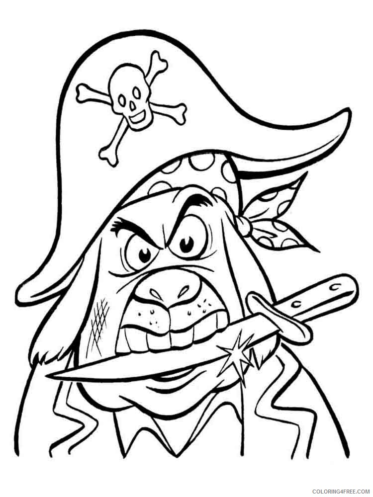 Pirates Coloring Pages for boys pirates 16 Printable 2020 0757 Coloring4free