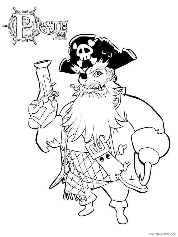 Pirates Coloring Pages for boys pirates 3 Printable 2020 0765 Coloring4free