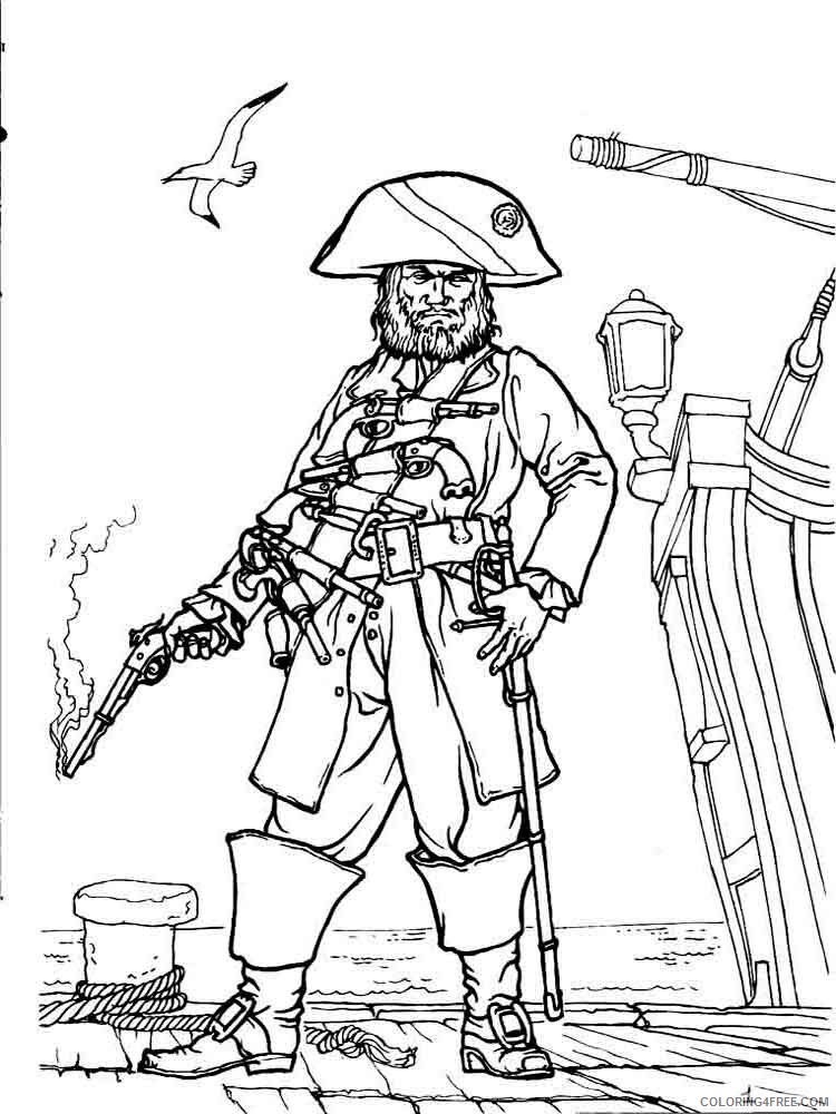 Pirates Coloring Pages for boys pirates 32 Printable 2020 0767 Coloring4free