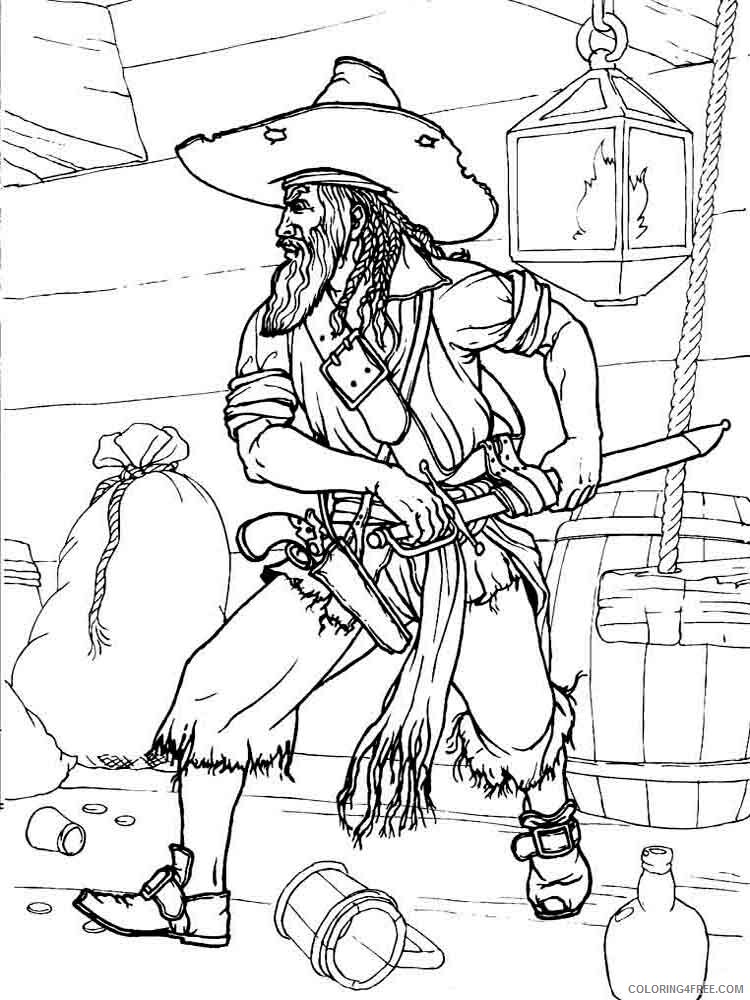 Pirates Coloring Pages for boys pirates 33 Printable 2020 0768 Coloring4free